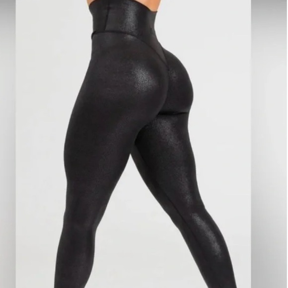 🖤 Buffbunny Snakeskin VIPER Leggings, Onyx🖤 MEDIUM🖤NEW with tags!🔥SOLD OUT! - Picture 3 of 11